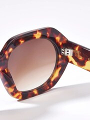 Marrón - Gafas de sol Quintana de OSPREY LONDON - Imagen 5 de 6