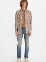 Levi's® Stretch Monster Dx Light Wash Blue 501® Original Straight Jeans - Image 1 of 6