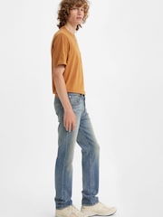 Levi's® Stretch Monster Dx Light Wash Blue 501® Original Straight Jeans - Image 3 of 6