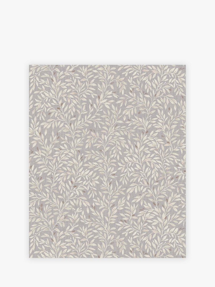 Grey Ditsy Leaf 10M Wallpaper - Image 2 of 4 Grey Ditsy Leaf 10M Wallpaper - Image 2 of 4