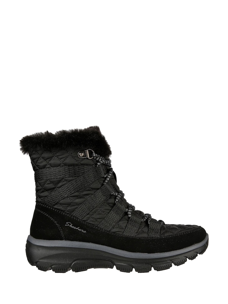 Skechers Black Easy Going Moro Street Womens Boots - Image 1 of 5