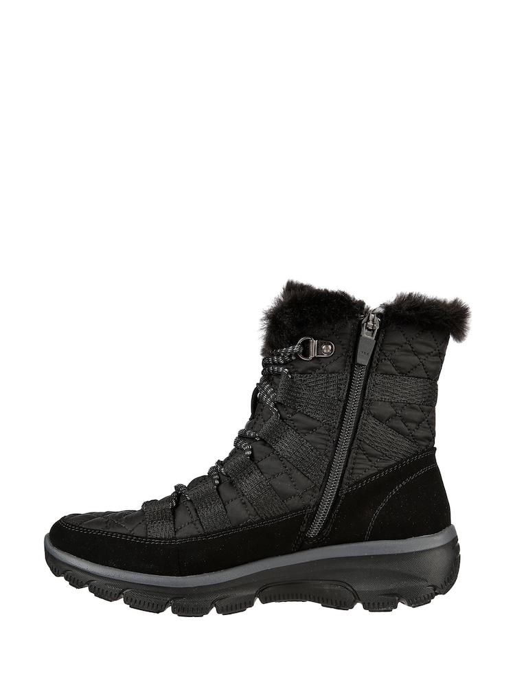 Skechers Black Easy Going Moro Street Womens Boots - Image 2 of 5