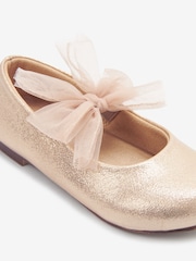 Gold Bow Mary Jane Occasion Shoes - Image 5 of 5