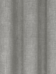Nalu Nicole Scherzinger Silver Kalo Textured Fully Lined Eyelet Curtains - Image 4 of 4