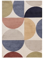 Asiatic Rugs Multi Sketch Curve Rug - Image 2 of 4
