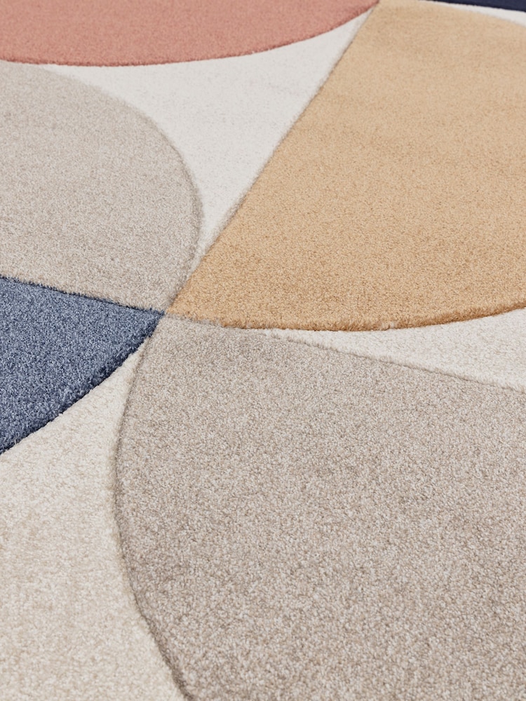 Asiatic Rugs Multi Sketch Curve Rug - Image 4 of 4