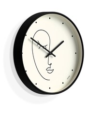 Jones Clocks Black Jones Olivia Minimal Line Art Wall Clock - Image 4 of 4