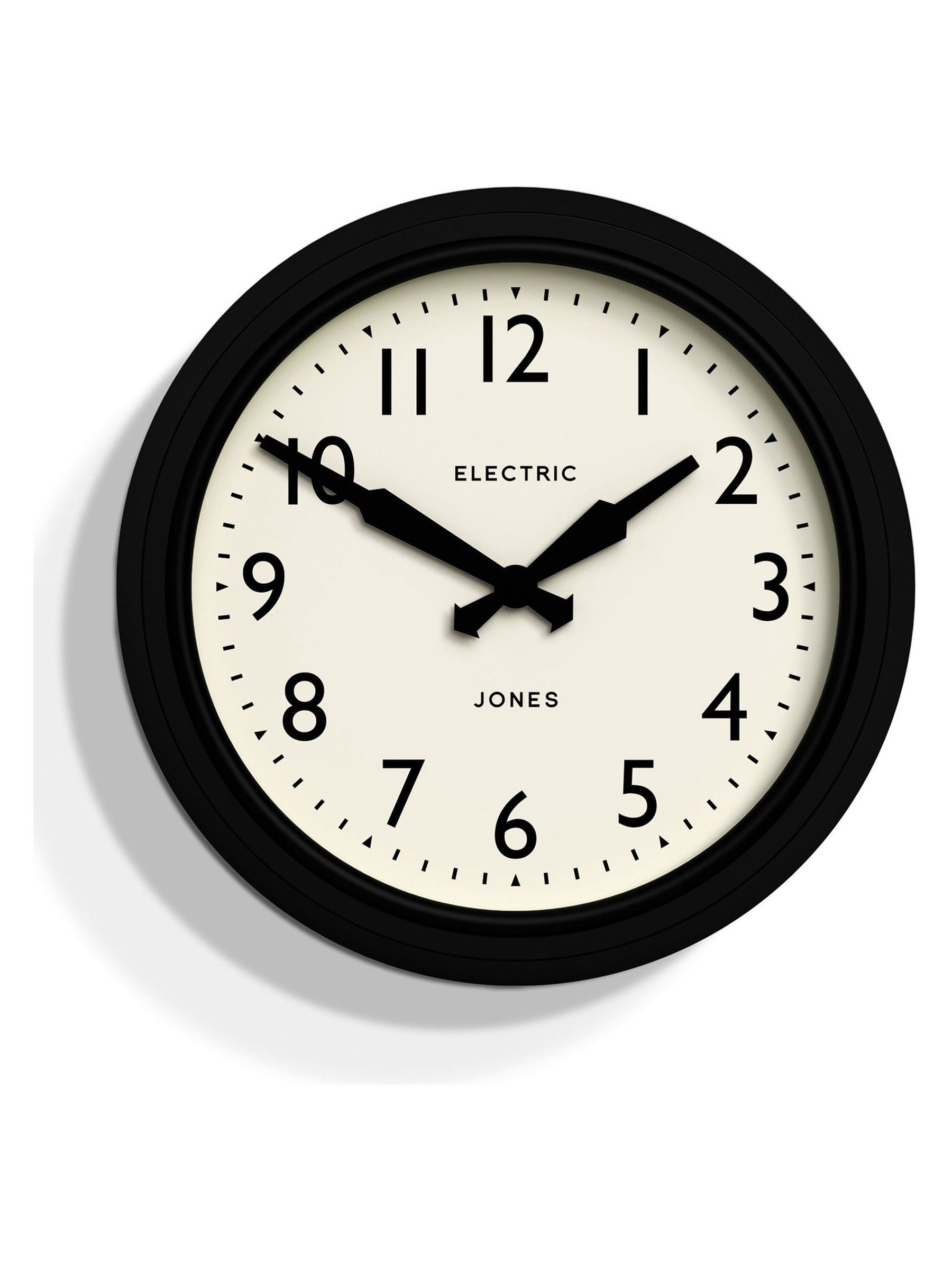 Jones Clocks® Telecom wandklok | Ronde vintage retro klok | 27cm