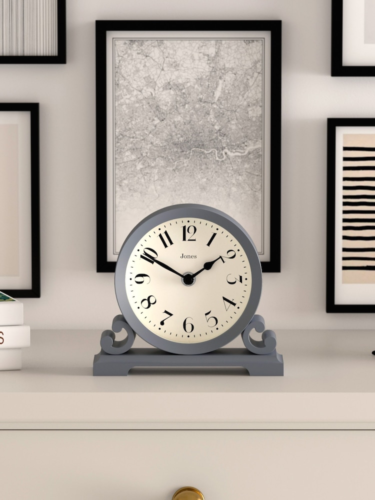 Jones Clocks Navy Navy Classic Mantel Clock with Arabic Dial - Image 1 of 4