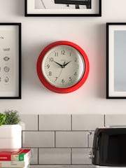 Jones Clocks Red Red Kitchen Clock - Image 1 of 3