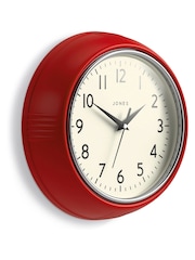 Jones Clocks Red Red Kitchen Clock - Image 3 of 3