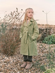 Khaki Green Shower Resistant Trench Coat (3-16yrs) - Image 1 of 8