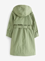 Khaki Green Shower Resistant Trench Coat (3-16yrs) - Image 5 of 8