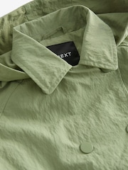 Khaki Green Shower Resistant Trench Coat (3-16yrs) - Image 6 of 8