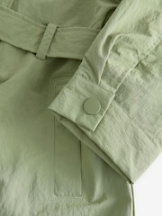 Khaki Green Shower Resistant Trench Coat (3-16yrs) - Image 7 of 8