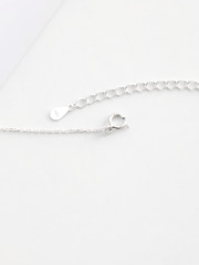 Silver Sterling Heart Necklace - Image 2 of 4