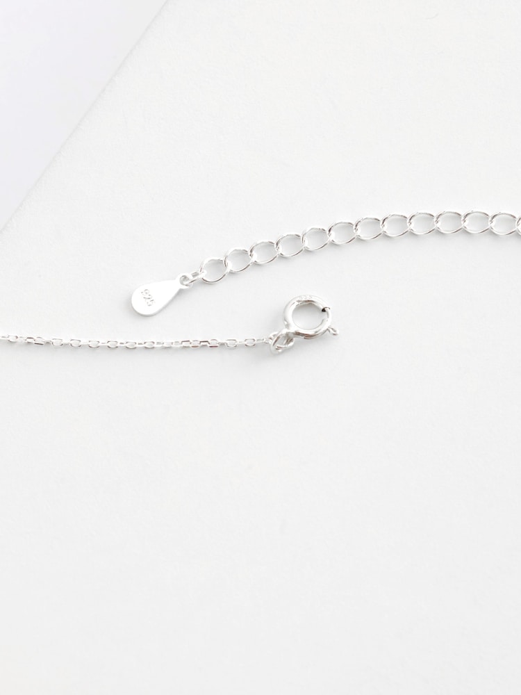 Silver Sterling Heart Necklace - Image 2 of 4