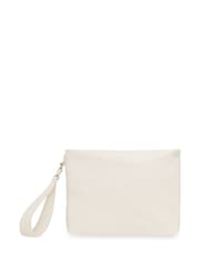 Weiß - Whistles Avah Clutch mit Reißverschluss - Bild 1 von 4