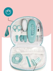 Babymoov 9 Piece Blue Baby Grooming Accessories - Image 3 of 5