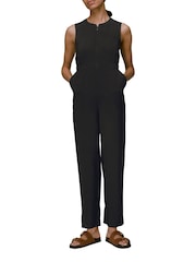 Negro - Mono con cremallera delantera Josie de Whistles - Imagen 1 de 4