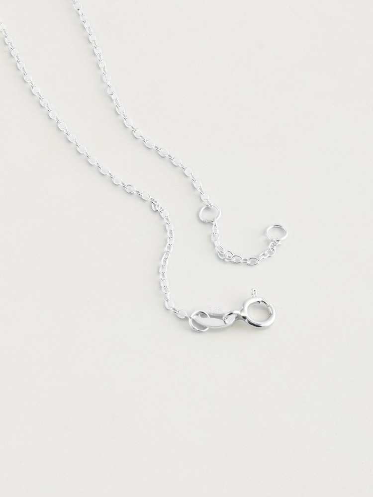 Sterling Silver A Initial Necklace - Image 3 of 3