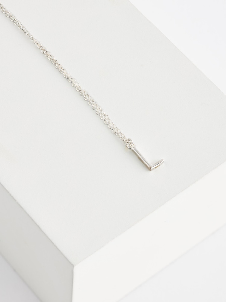 Sterling Silver L Initial Necklace - Image 1 of 3