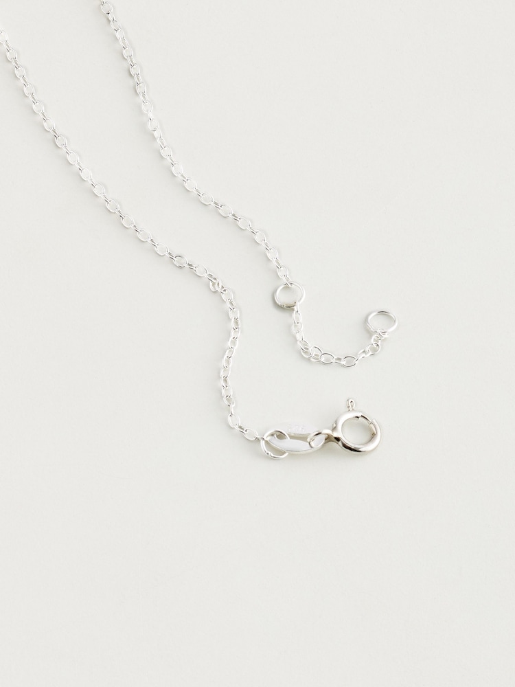 Sterling Silver L Initial Necklace - Image 3 of 3