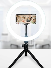MenKind Vlogging Light With Tripod White 10" - Image 2 of 6