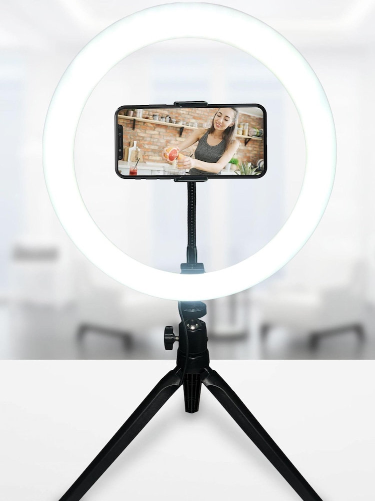 MenKind Vlogging Light With Tripod White 10" - Image 2 of 6