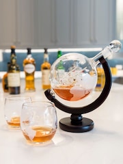 MenKind Globe Decanter with Glasses Set - Image 1 of 2