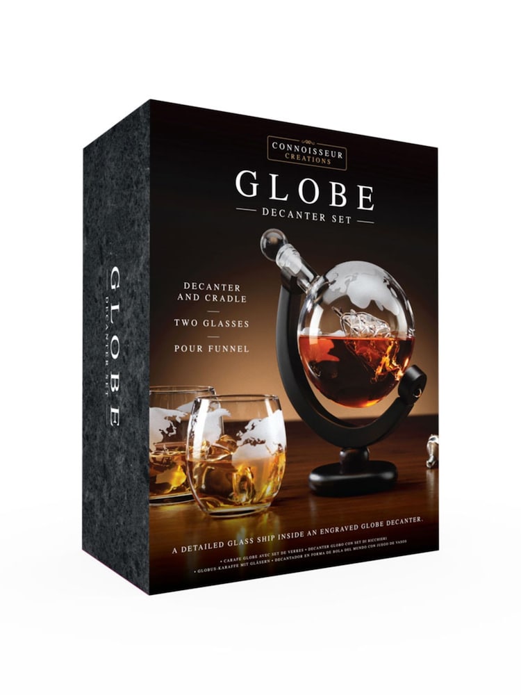 MenKind Globe Decanter with Glasses Set - Image 3 of 3
