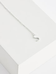 Sterling Silver S Initial Necklace - Image 1 of 3