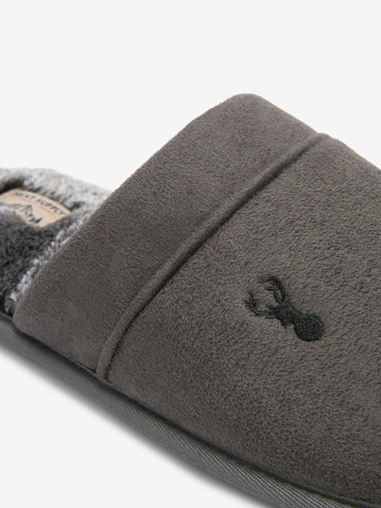 Grey Stag Mule Slippers - Image 4 of 5