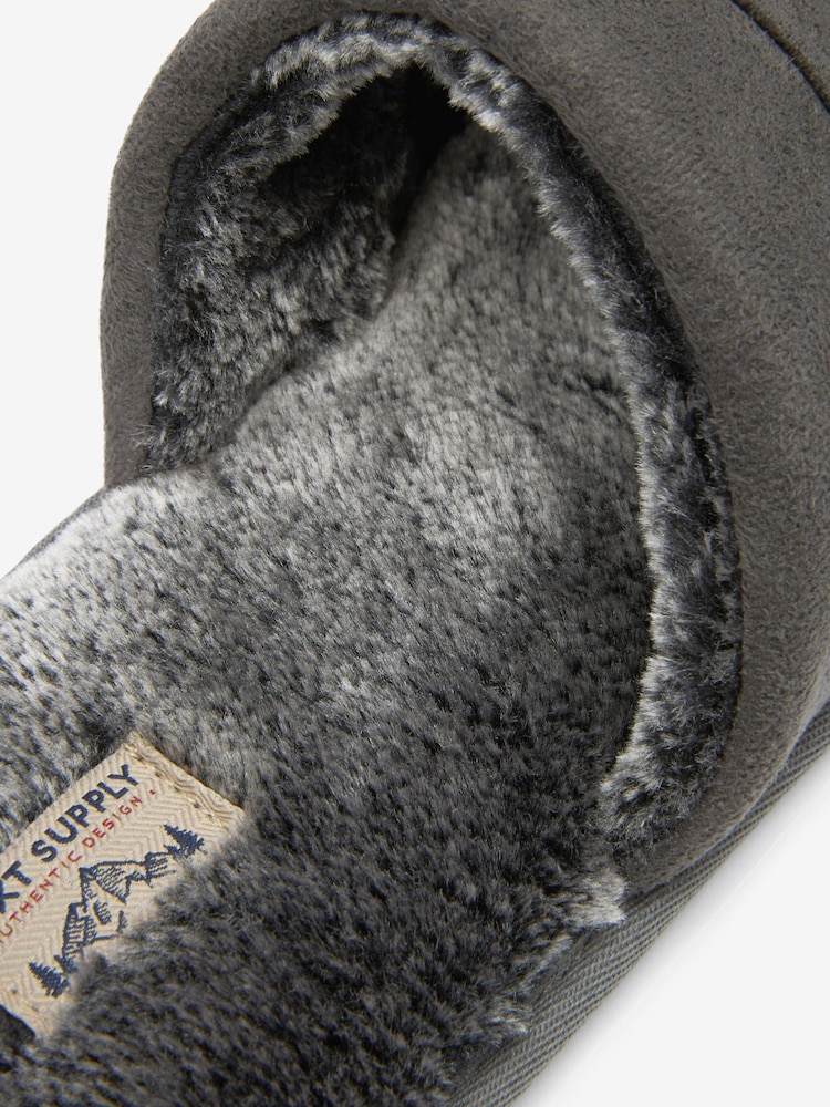 Grey Stag Mule Slippers - Image 5 of 5