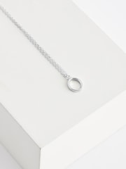 Sterling Silver O Initial Necklace - Image 1 of 3