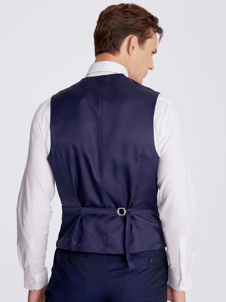 Inktblauw - Tailored - MOSS - London kostuum: herenvest - Image 2 of 3