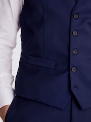 Inktblauw - Tailored - MOSS - London kostuum: herenvest - Image 3 of 3