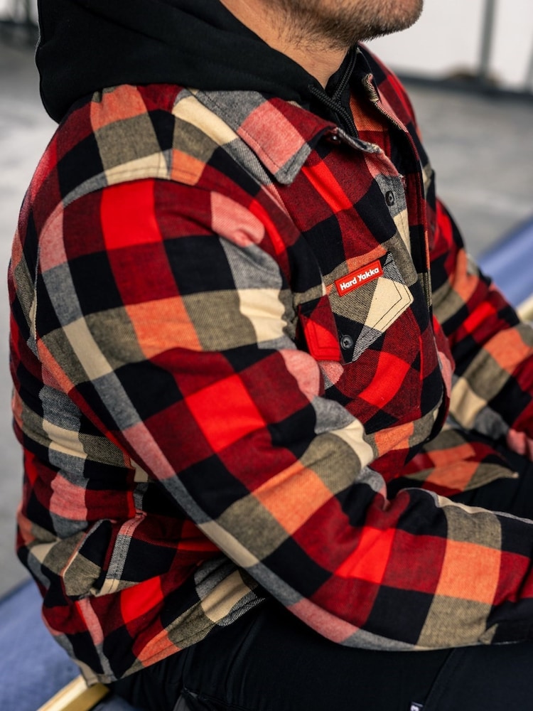 Hard Yakka Quilted Flannel Shacket - Image 2 of 5