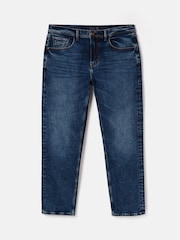 Joules Oakham Mid Wash Blue Slim Fit Five Pocket Denim Jeans - Image 6 of 6