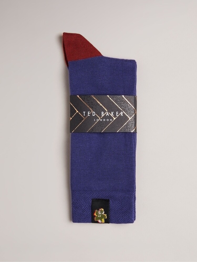 Ted Baker Chaussettes classiques mi-unies - Image 1 of 3