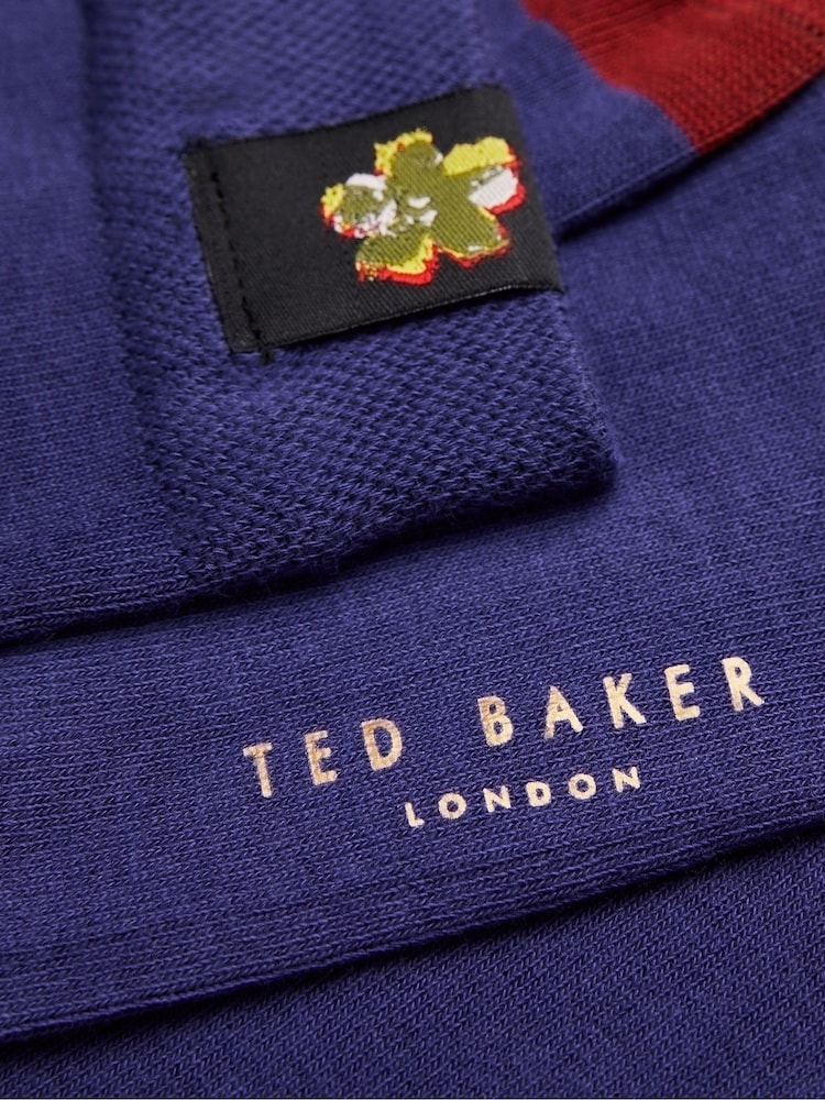 Ted Baker Chaussettes classiques mi-unies - Image 3 of 3
