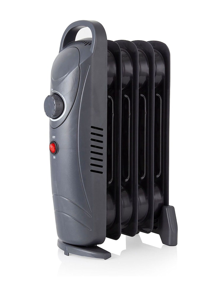 Warmlite Grey 650W Oil Filled Radiator - Image 1 of 6