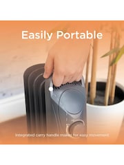 Warmlite Grey 650W Oil Filled Radiator - Image 6 of 6