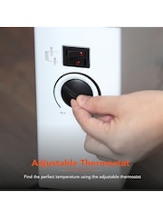 Warmlite White 2000W Convection Heater - Image 4 of 7