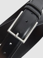 Reiss Black Martin Formal Suit Belt - Image 4 of 5