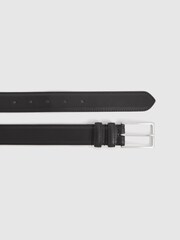 Reiss Black Martin Formal Suit Belt - Image 5 of 5
