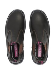 Hard Yakka Women's Brown Banjo Elastic Gusset Boots - Image 7 of 7