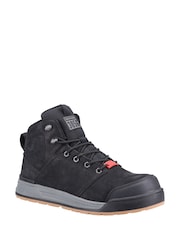 Hard Yakka Green 3056 Lace Zip Safety Boots - Image 1 of 5