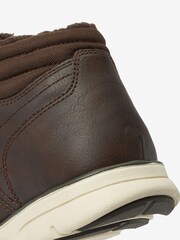 Brown Nylon Collar Sports Boots - Image 4 of 5