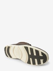 Brown Nylon Collar Sports Boots - Image 5 of 5